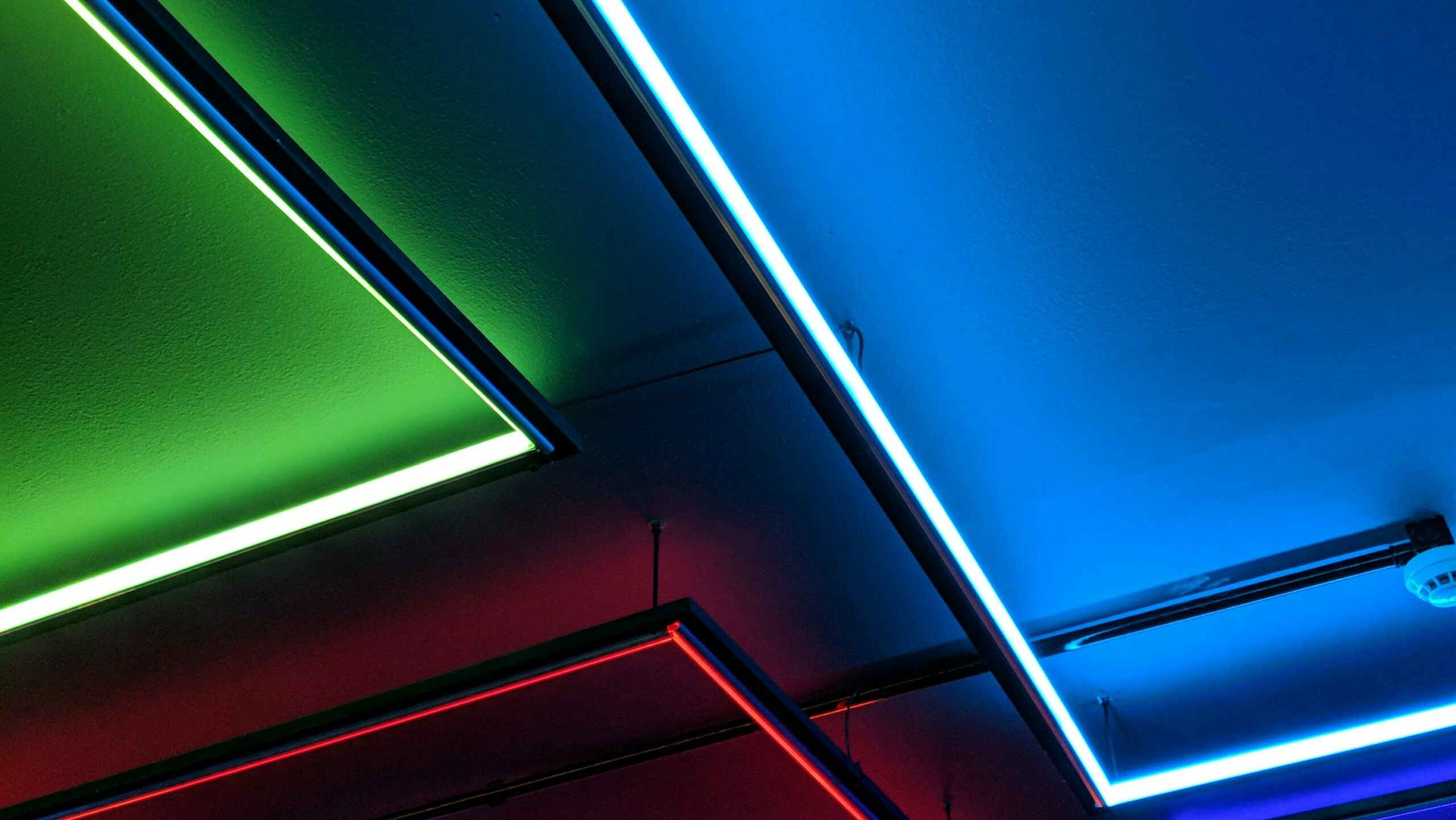 cette photo illustre les couleurs de l'impression RVB (rouge, vert, bleu)