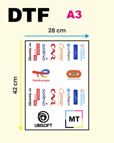 Impression DTF A3